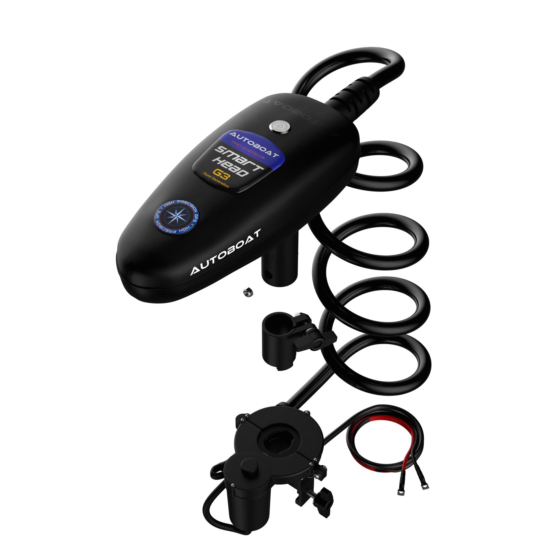 Smart Head AutoBoat com suporte e cabo