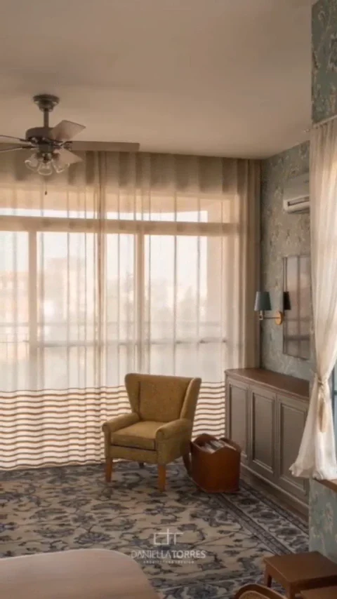 Interior em cena, extraído do filme de arquitetura