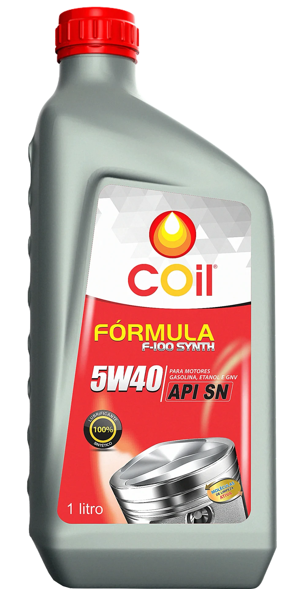 COIL Lubrificantes — CGI de produto