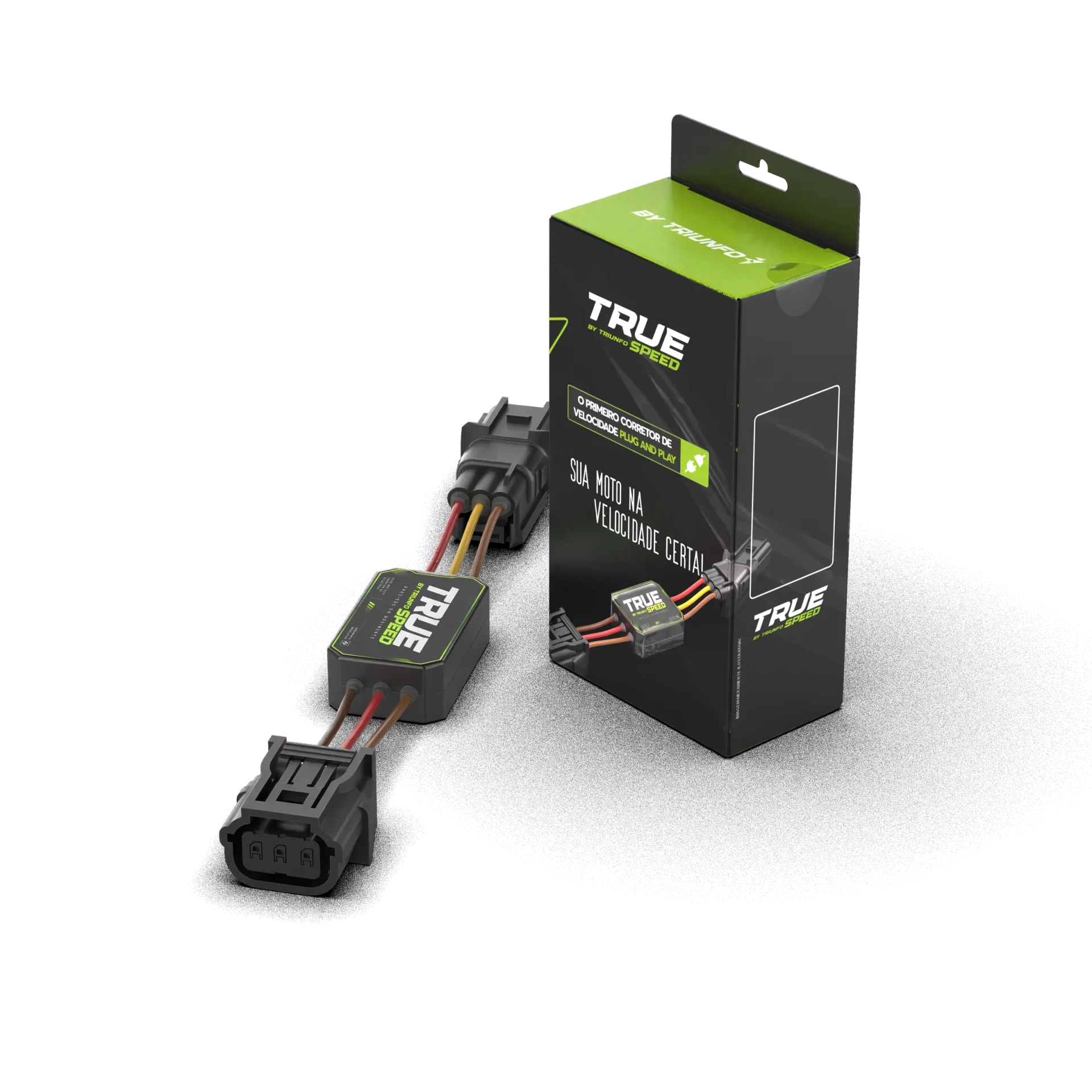 Corretor de velocidade True Speed para motocicletas